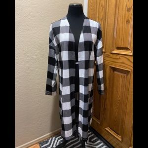 Buffalo Plaid Duster